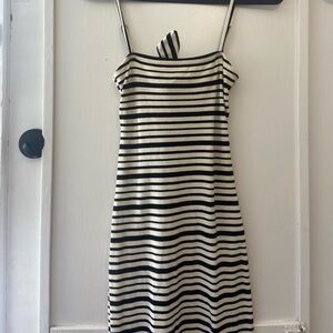 Black and white stripe Billabong dress.